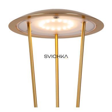Акумуляторна настільна лампа для дому та вулиці Lucide RENEE Battery pack/batteries &Oslash; 12,3 cm LED Dim to warm 1x2,2W 2700K/3000K IP54 With wireless charging pad Matt Gold / Brass, Matt Gold / Brass