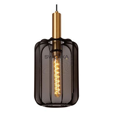Підвісний світильник Lucide CORINA 3xE27 Black, BLACK, Чорний, Чорний