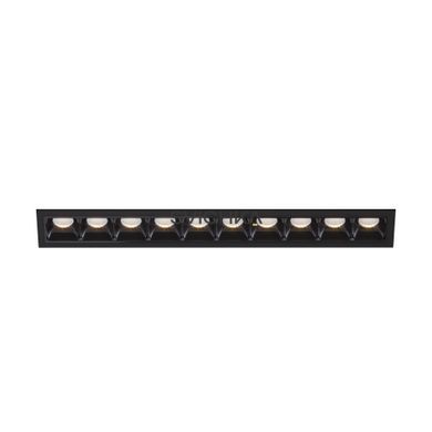 Світильник точковий врізний KLOODI KD-POINT 5X2 10W 4K BK, Чорний