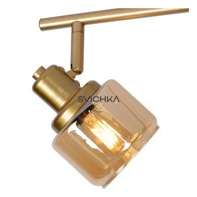 Стельовий точковий світильник Lucide BJORN 4xE14 Matt Gold / Brass, Matt Gold / Brass