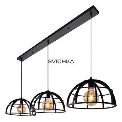 Подвесной светильник Lucide DIKRA &Oslash; 40 cm 3xE27 Black