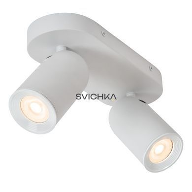 Потолочный точечный светильник Lucide PUNCH 2xGU10 White