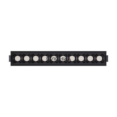 Світильник точковий врізний KLOODI KD-POINT 5X2 10W 4K BK, Чорний