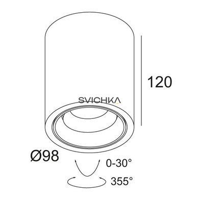 Точечный светильник Delta Light BOXY R OK 251 77 811 932 ED8 B-B