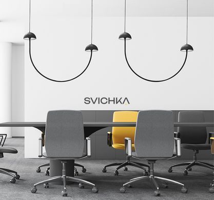 Підвісний світильник Luxcambra Champignon 2, Black, Чорний, Чорний, Чорний