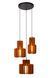 Підвісний світильник Lucide ROLLO 3xE27 Terracotta, Terracotta, Опал, Опал