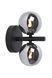 Настінний світильник Lucide TYCHO 2xG9 Black, BLACK