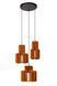Підвісний світильник Lucide ROLLO 3xE27 Terracotta, Terracotta, Опал, Опал