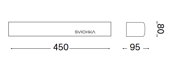 Вуличний бра Ideal Lux 100364 Andromeda ap2, White