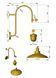 Бра Pikart Counterweight, White/Brass