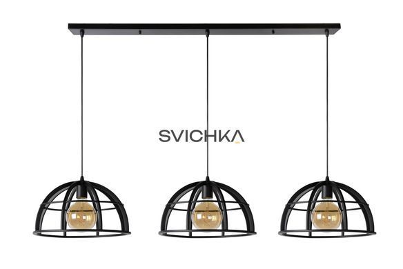 Подвесной светильник Lucide DIKRA &Oslash; 40 cm 3xE27 Black