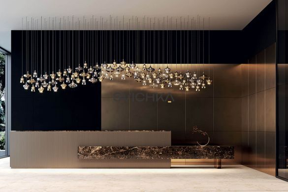 Підвісний світильник (LODES) Studio Italia Design Nostalgia small Gold, Золотий