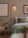 Торшер Nova luce Intra, Black/Bamboo
