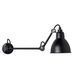 Настінне бра Lampe Gras №204 L 40, Чорний, Чорний