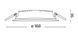 Ideal Lux GROOVE 20W ROUND 4000K - WHITE 147673
