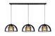 Подвесной светильник Lucide DIKRA &Oslash; 40 cm 3xE27 Black, BLACK, Черный, Черный