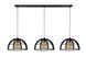 Подвесной светильник Lucide DIKRA &Oslash; 40 cm 3xE27 Black, BLACK, Черный, Черный