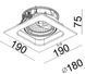Точечный светильник Mistic Quad MSTC-05355510