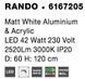 Підвісний світильник Nova luce RANDO 3000 White