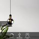Підвісний світильник Lucide JULIUS &Oslash; 20 cm 1xE27 Smoke Grey, Smoke Grey