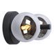 Настінний світильник Lucide TYCHO 2xG9 Black, BLACK