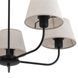 Люстра TK Lighting CHICAGO 5, Brown, Коричневый, Черный, Серо-коричневый