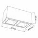 Точечный светильник Imperium light MaxBoxter White