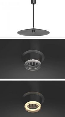 Светильник подвесной KLOODI DECO PE-ALBA250 7W 3K BK