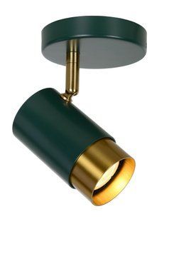 Потолочный точечный светильник Lucide FLORIS &Oslash; 10 cm 1xGU10 Green