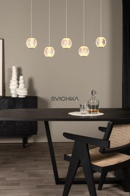 Подвесной светильник Lucide CINTRA LED Dim. 5x4,7W 2700K Transparant