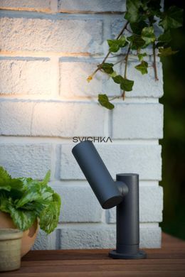 Садовый светильник Lucide TATUM LED 1x5W 3000K IP65 Anthracite