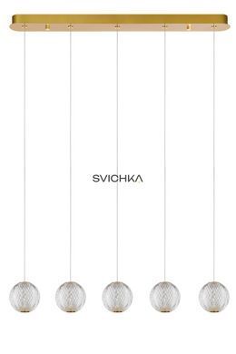 Подвесной светильник Lucide CINTRA LED Dim. 5x4,7W 2700K Transparant