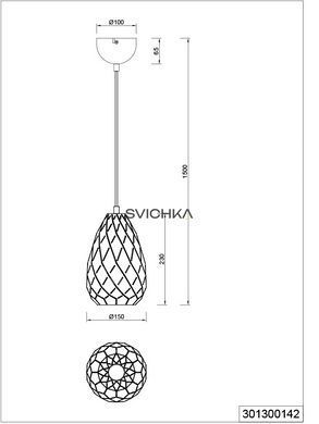 Люстра Trio Onyx 301300142
