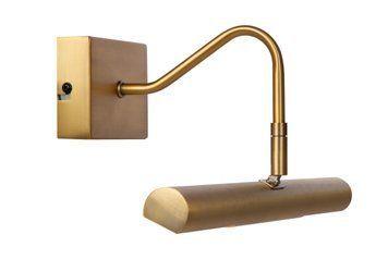Підсвітка для картин Lucide VINZ 2xG9 Matt Gold / Brass, Matt Gold / Brass