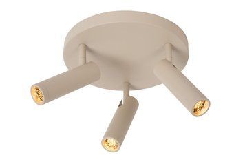 Потолочный точечный светильник Lucide GRADO &Oslash; 25 cm 3xGU10 (MR11) Taupe