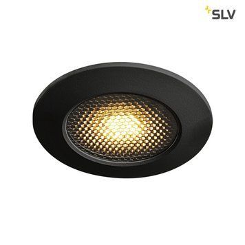Вологозахисний світильник SLV VARU QPAR51 DL, Black
