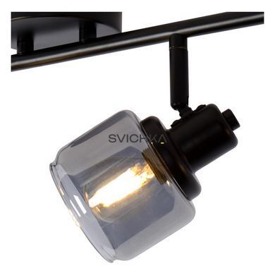 Стельовий точковий світильник Lucide BJORN 4xE14 Black, BLACK