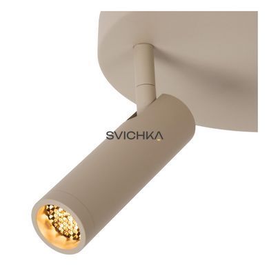Стельовий точковий світильник Lucide GRADO &Oslash; 25 cm 3xGU10 (MR11) Taupe, Taupe, Бежево-коричневий, Бежево-коричневий