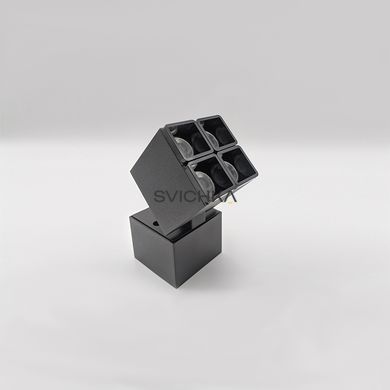 Спот Skarlat RSLC78026 4&times;2W BK 4000K, Чорний, 9