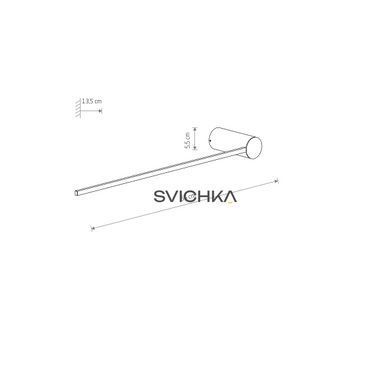 Настенный светильник Nowodvorski Arm M, 3000K, Black