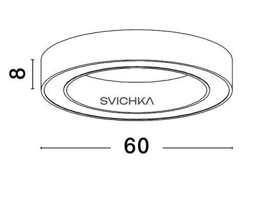 Стельовий світильник Nova luce OPAL M White
