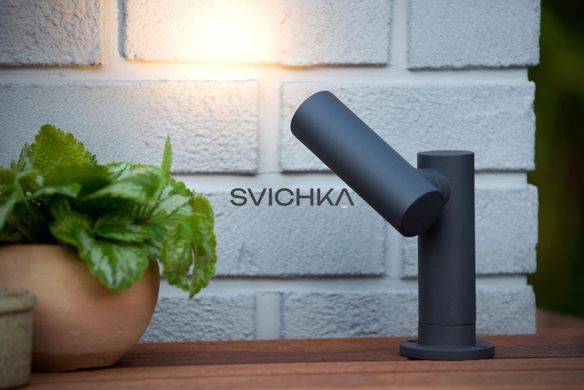 Садовый светильник Lucide TATUM LED 1x5W 3000K IP65 Anthracite