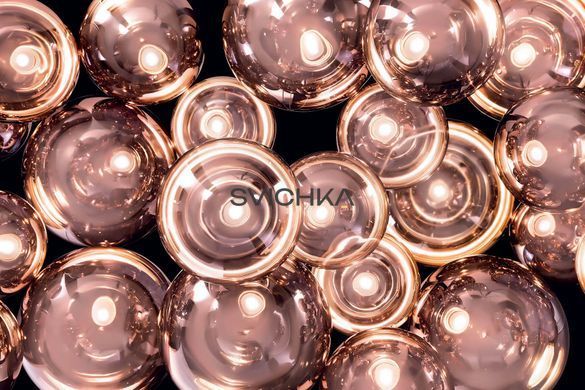 Підвісний світильник (LODES) Random Studio Italia Design Rose Gold, Золотий, Золото, Рожеве золото