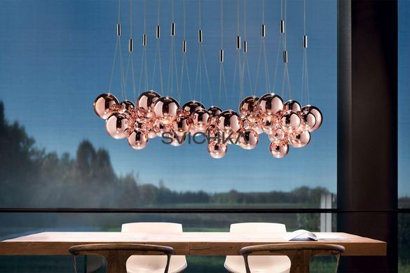 Підвісний світильник (LODES) Random Studio Italia Design Rose Gold, Золотий, Золото, Рожеве золото