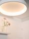 Потолочный светильник Lucide TALOWE LED &Oslash; 80 cm LED Dim. 1x80W 3000K White, WHITE, Белый, Белый