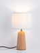 Настільна лампа Nova luce OBY, Wood