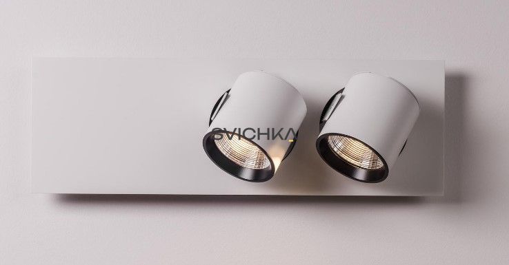 Накладной точечный светильник Labra AURO BASE 90&times;2 NT LED, 4000K, White