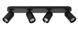 Потолочный точечный светильник Lucide PUNCH 4xGU10 Black, BLACK