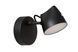 Настенный светильник Lucide MILNE LED Dim. 1x8W 2700K Black, BLACK, Черный, Черный