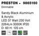 Підвісний світильник Nova luce PRESTON 60 Black